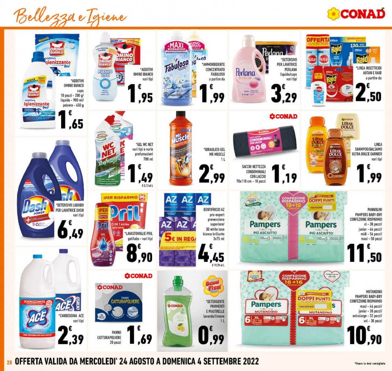 Volantino Conad - 24/8/2022 - 4/9/2022. Pagina 20