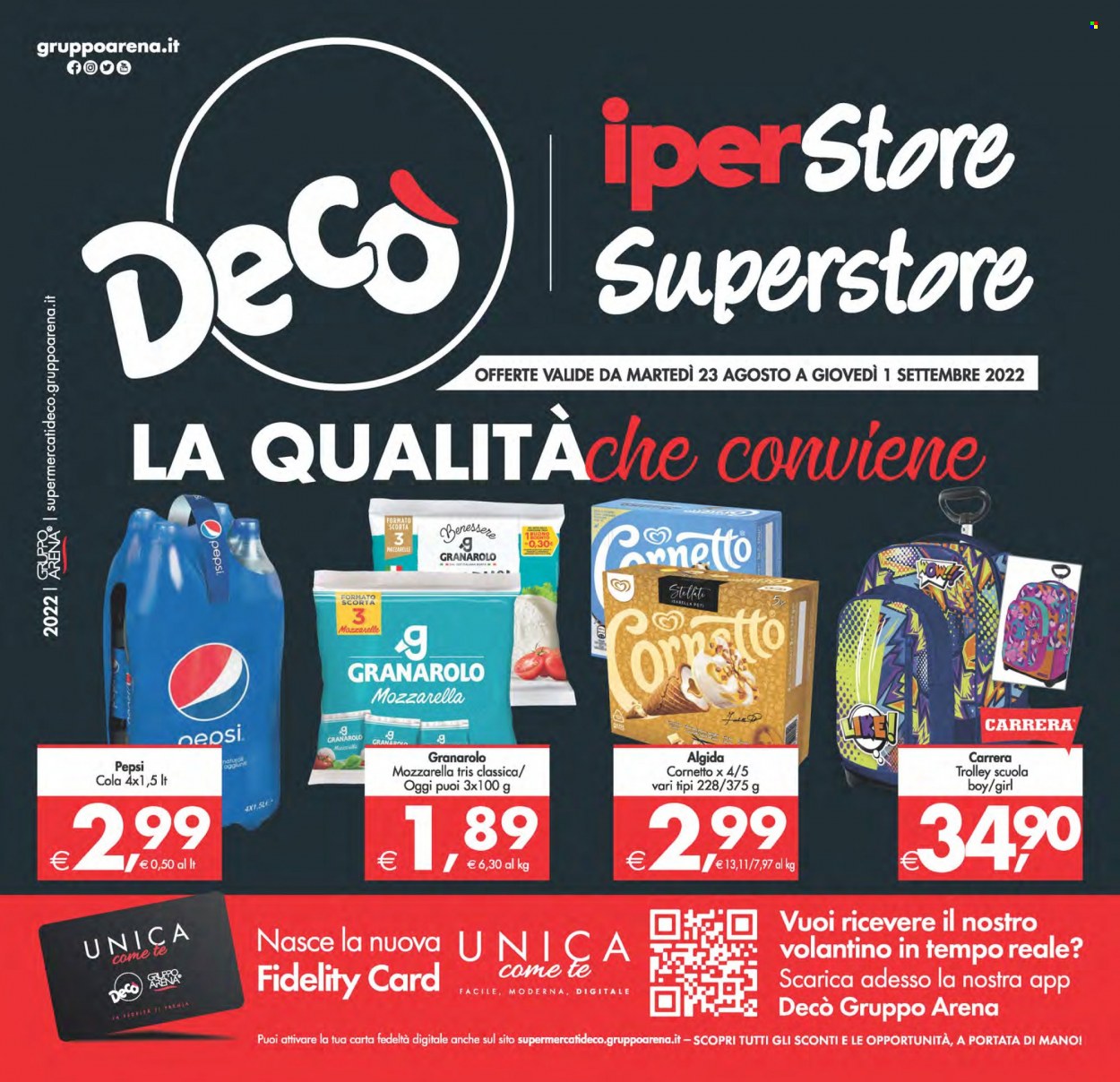 Volantino Deco - 23/8/2022 - 1/9/2022. Pagina 1