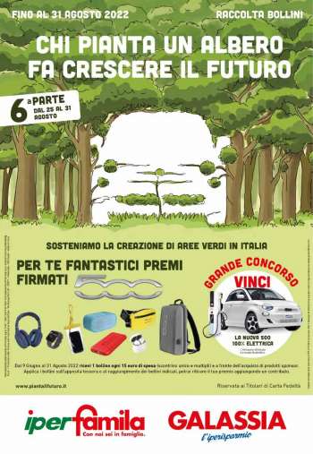 Volantino Famila - 25/8/2022 - 31/8/2022.