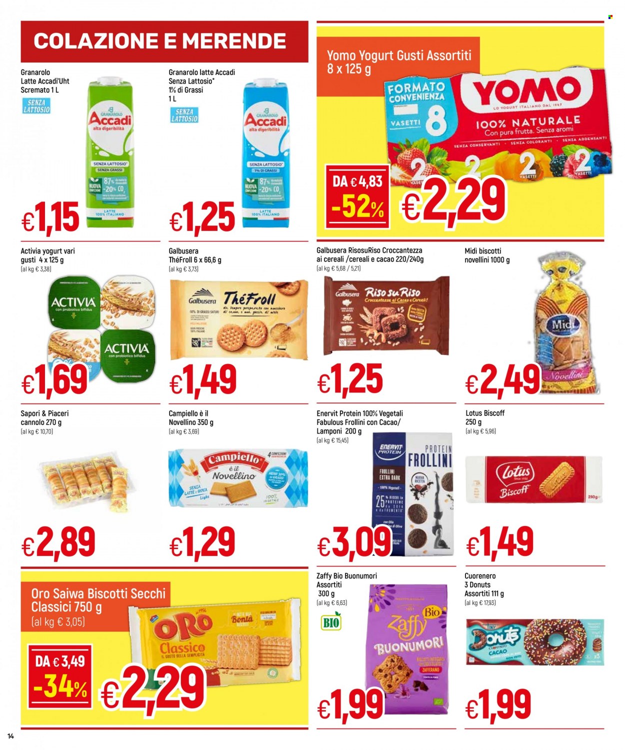 Volantino Famila - 25/8/2022 - 7/9/2022. Pagina 14