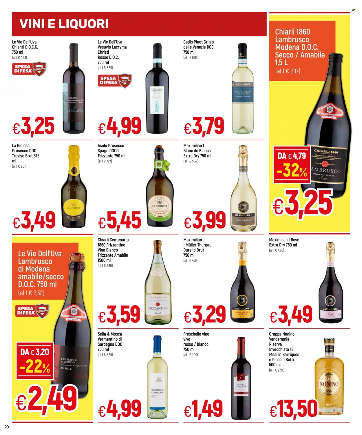 Volantino Famila - 25/8/2022 - 7/9/2022. Pagina 20