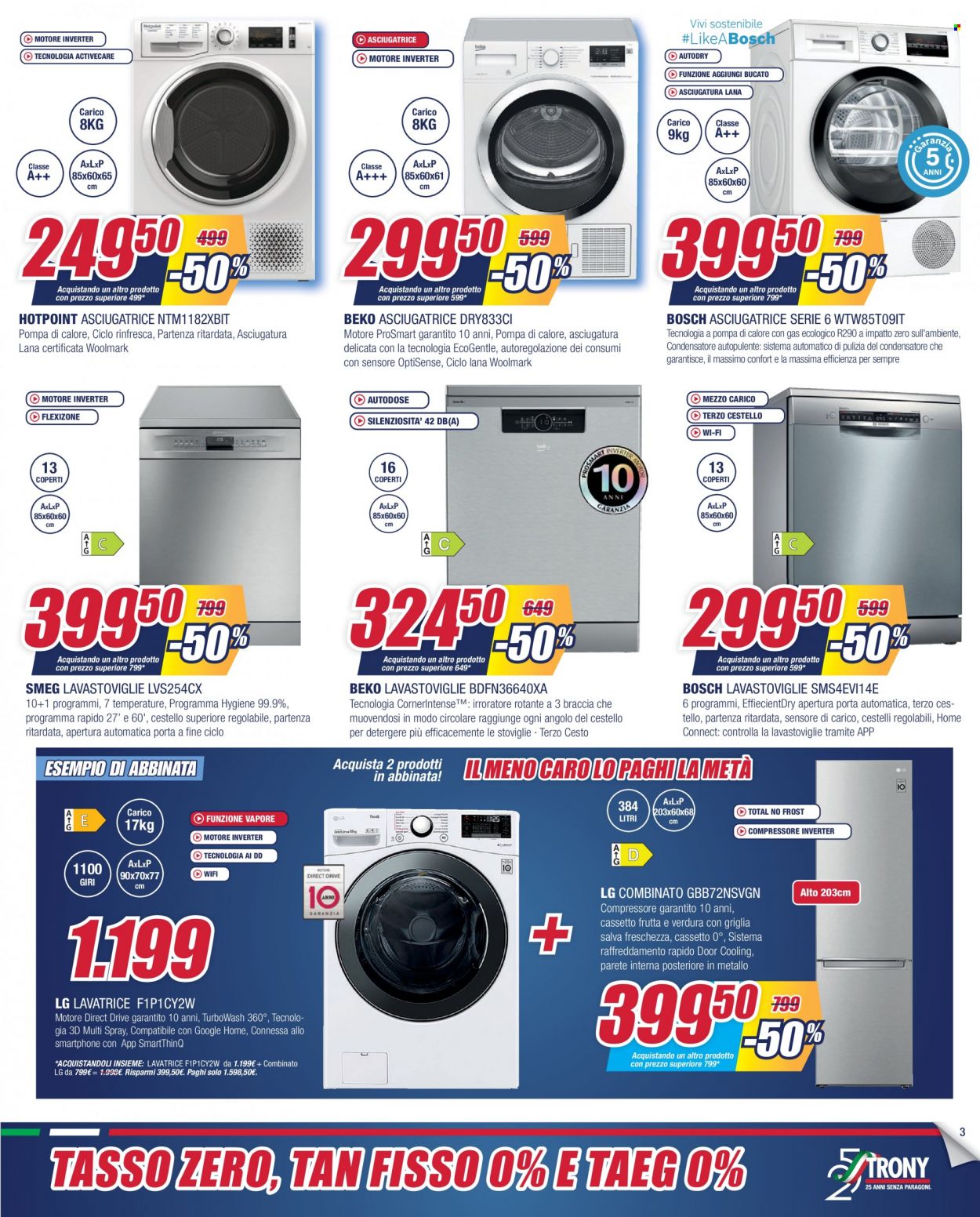 Volantino Trony - 25/8/2022 - 14/9/2022. Pagina 3