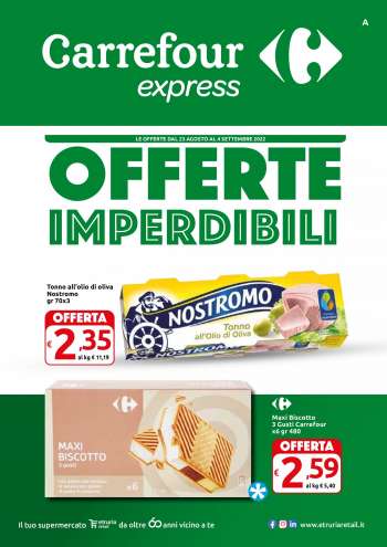 Volantino Carrefour - 23/8/2022 - 4/9/2022.