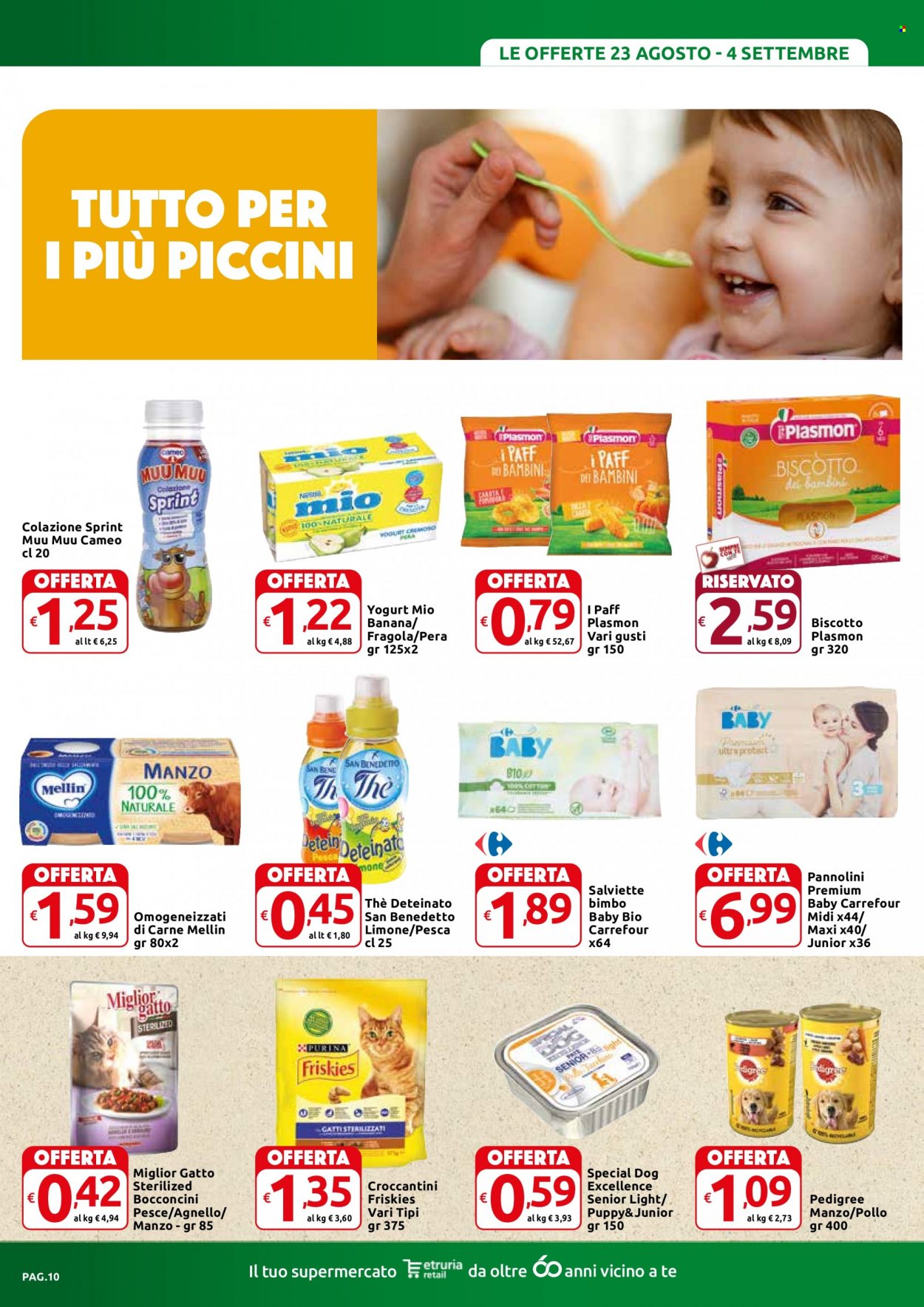 Volantino Carrefour - 23/8/2022 - 4/9/2022. Pagina 10