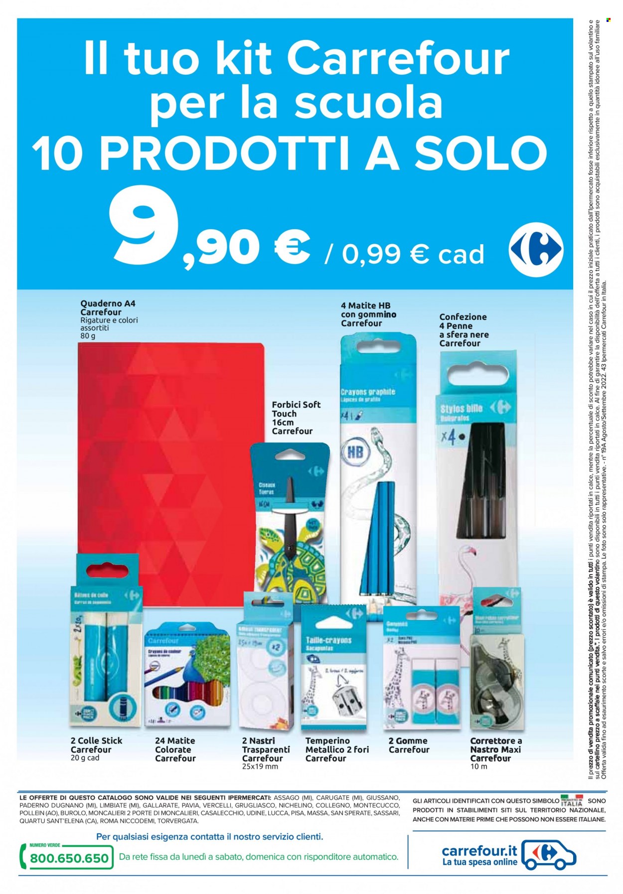 Volantino Carrefour - 26/8/2022 - 21/9/2022. Pagina 20