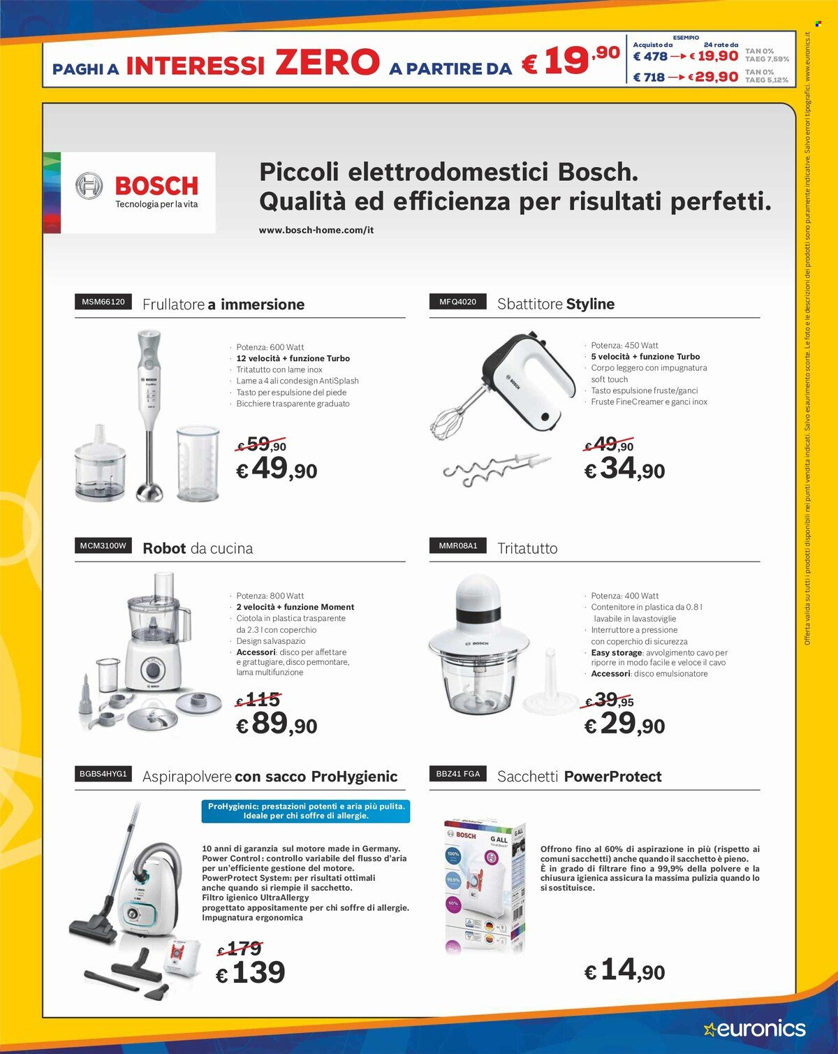 Volantino Euronics - 18/8/2022 - 31/8/2022. Pagina 23