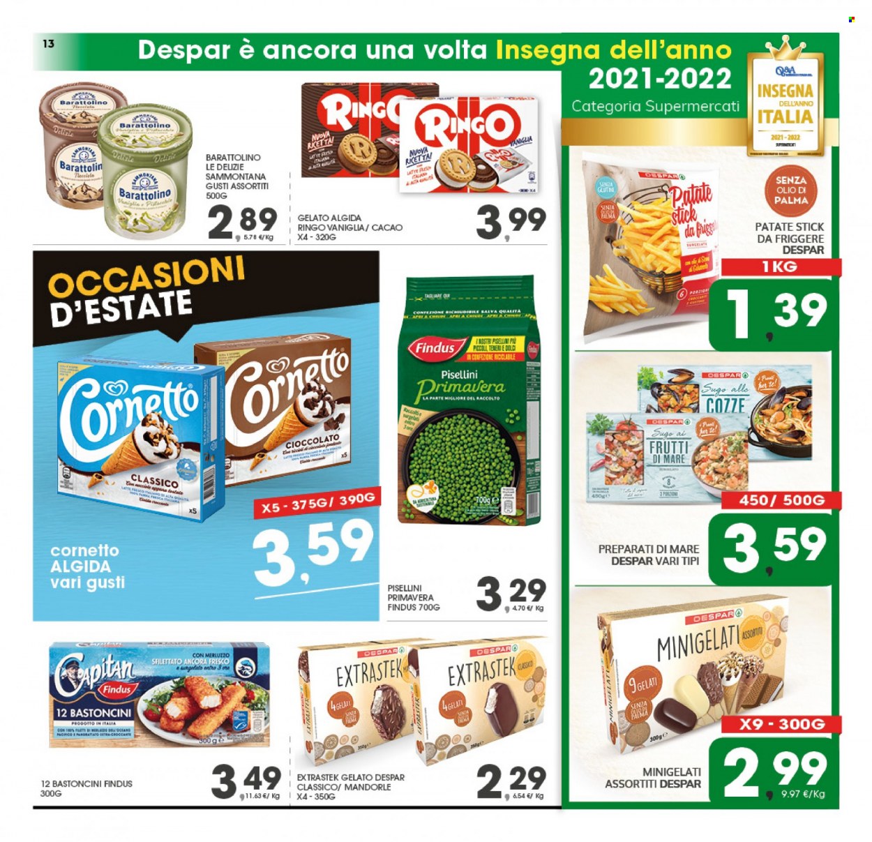 Volantino Eurospar - 25/8/2022 - 4/9/2022. Pagina 13