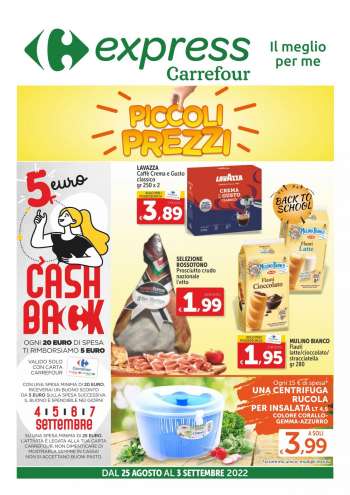 Volantino Carrefour - 25/8/2022 - 3/9/2022.