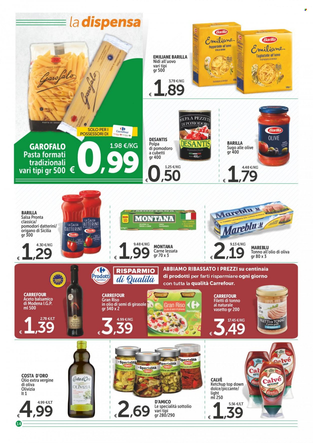 Volantino Carrefour - 25/8/2022 - 3/9/2022. Pagina 14