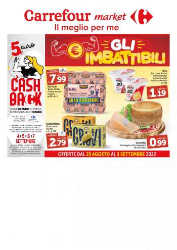 Volantino Carrefour - 25/8/2022 - 3/9/2022.