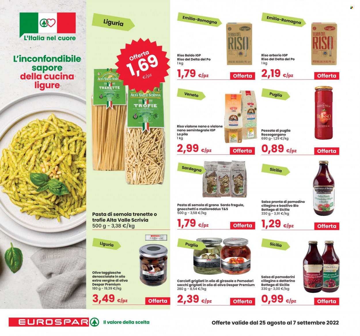 Volantino Eurospar - 25/8/2022 - 7/9/2022. Pagina 14