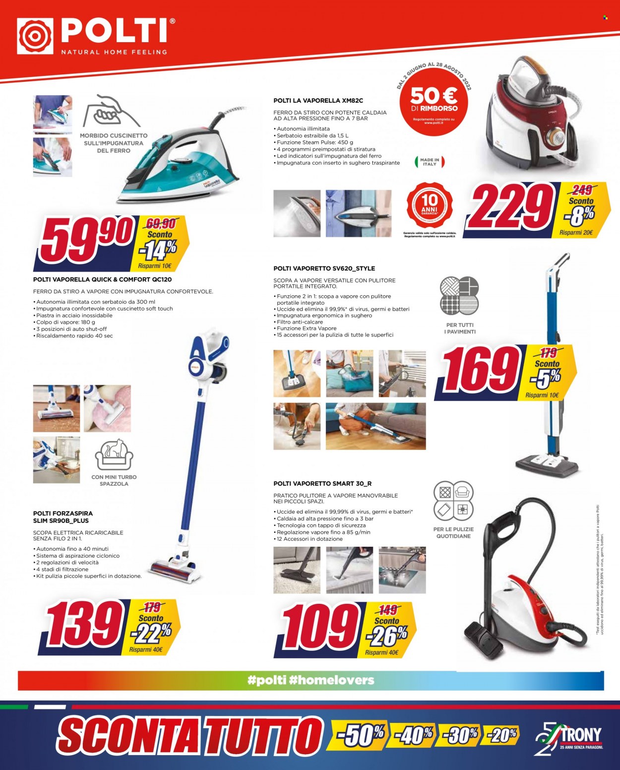Volantino Trony - 4/8/2022 - 24/8/2022. Pagina 9