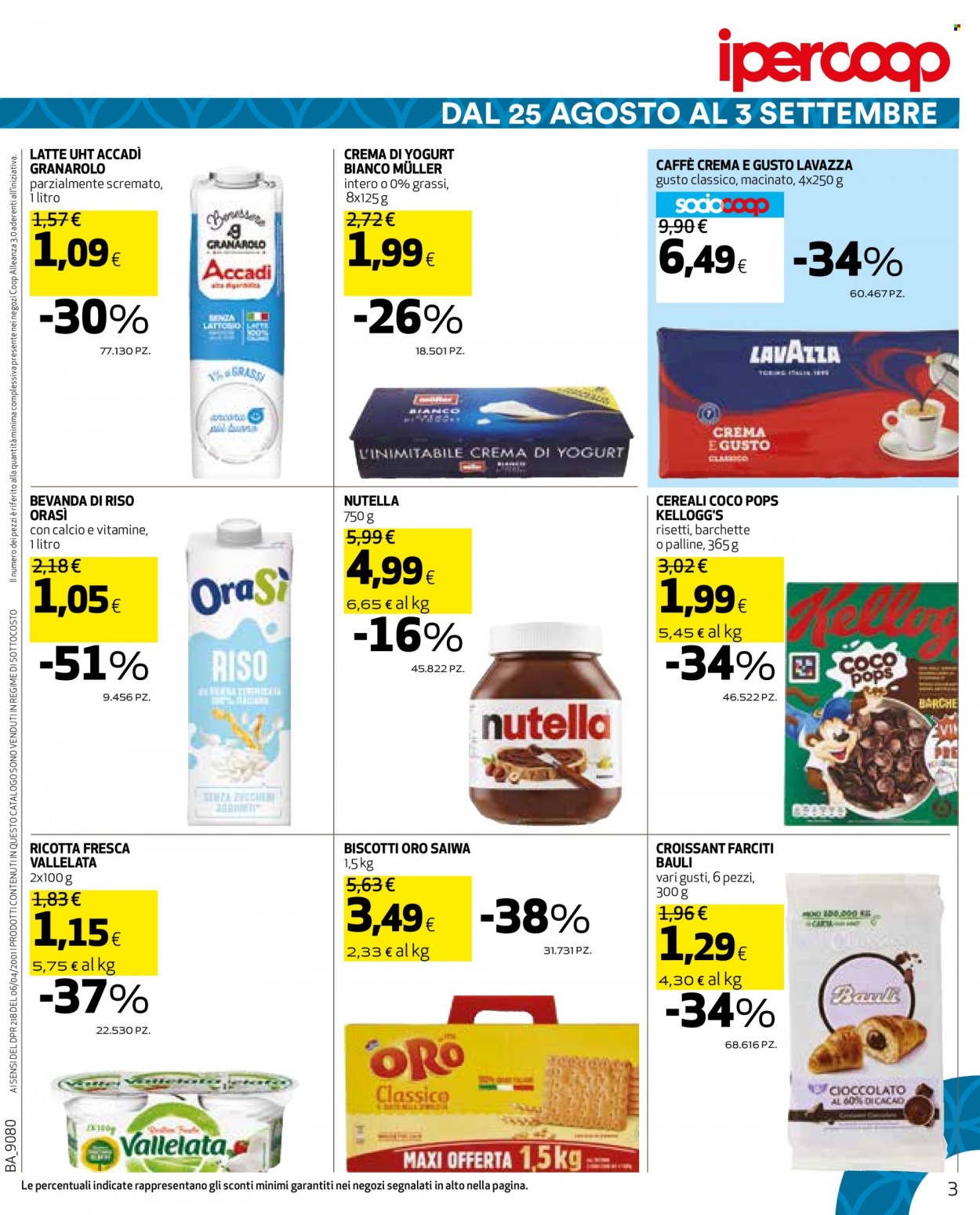Volantino Coop - 25/8/2022 - 7/9/2022. Pagina 3