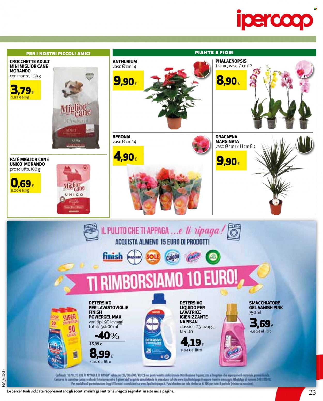 Leták Coop - 25.8.2022 - 7.9.2022. Strana 23