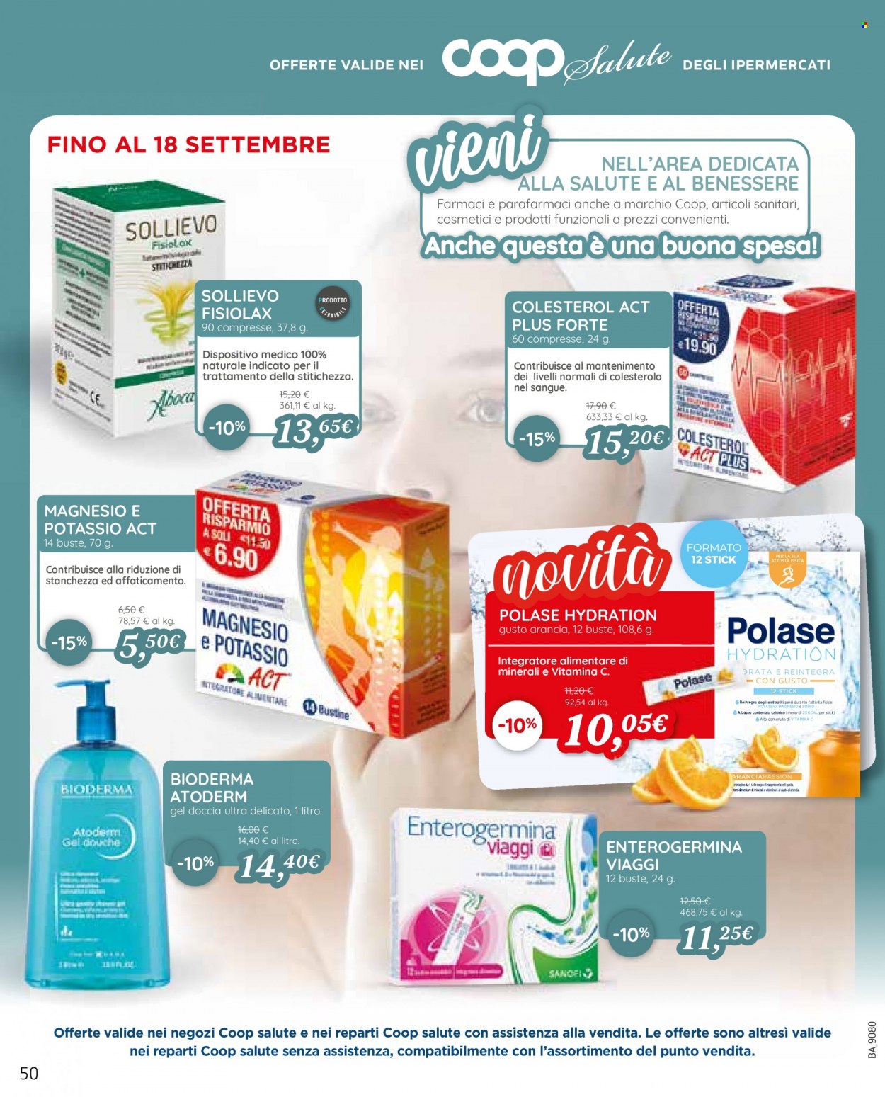 Volantino Coop - 25/8/2022 - 7/9/2022. Pagina 50