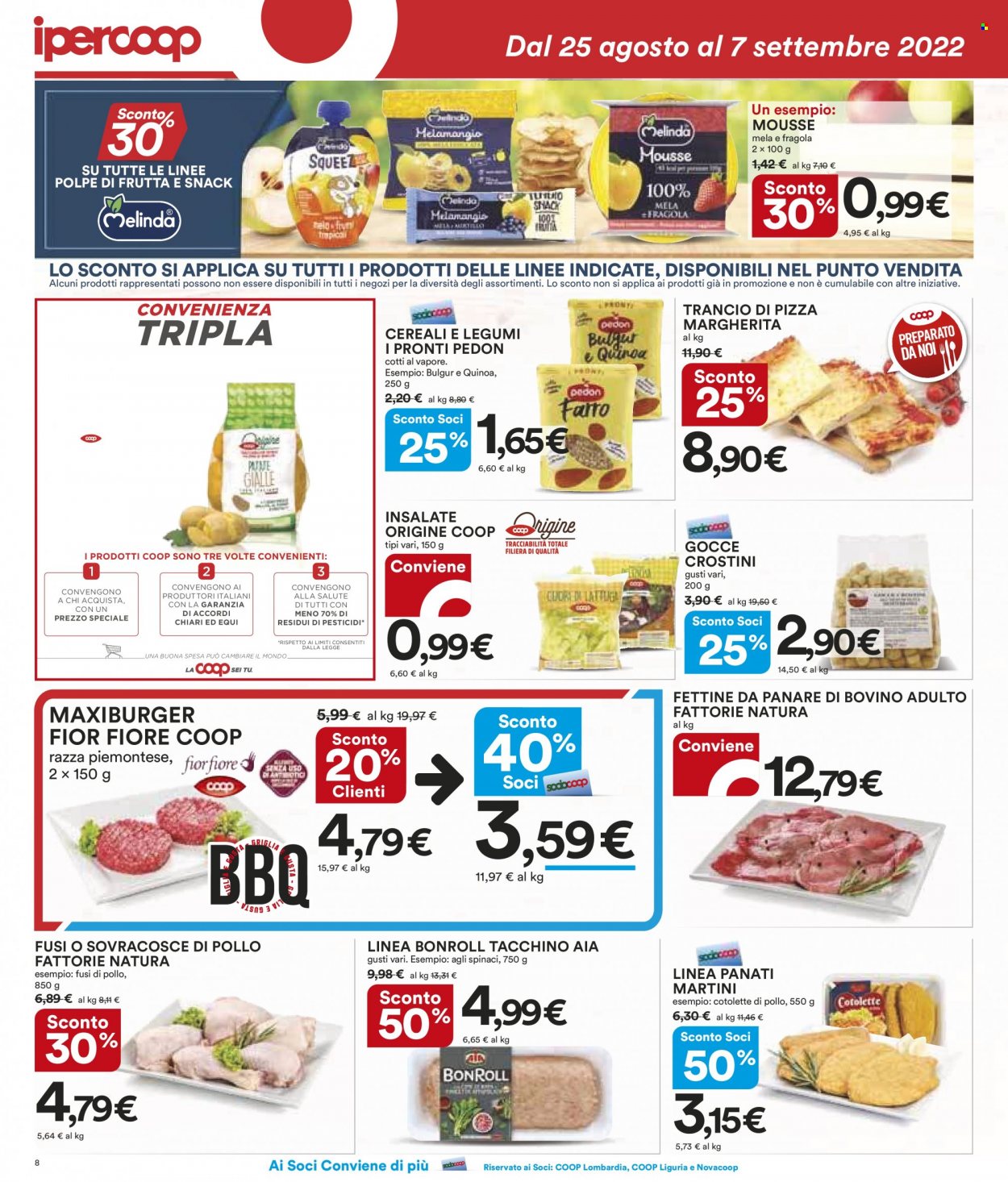 Volantino Coop - 25/8/2022 - 7/9/2022. Pagina 8
