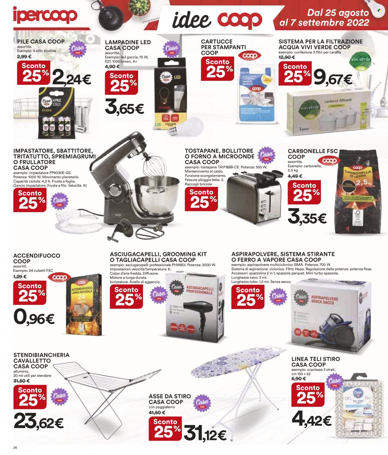 Volantino Coop - 25/8/2022 - 7/9/2022. Pagina 26