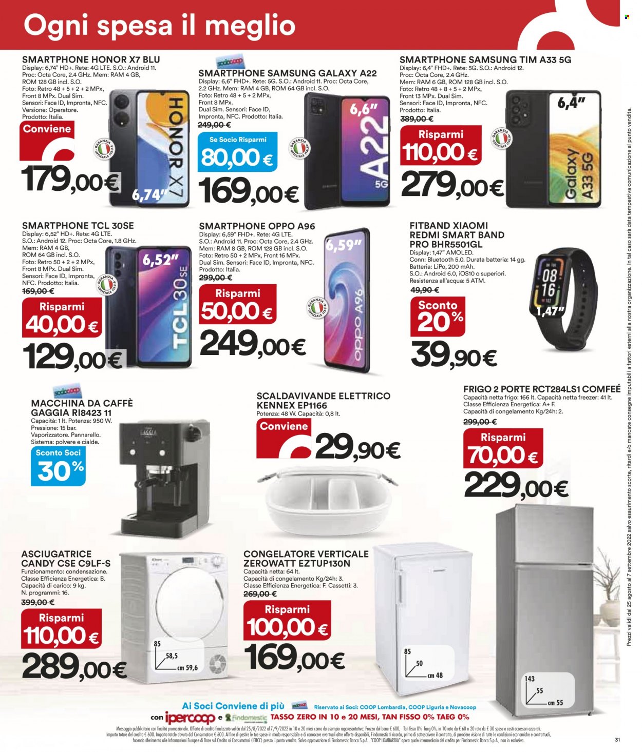 Volantino Coop - 25/8/2022 - 7/9/2022. Pagina 31