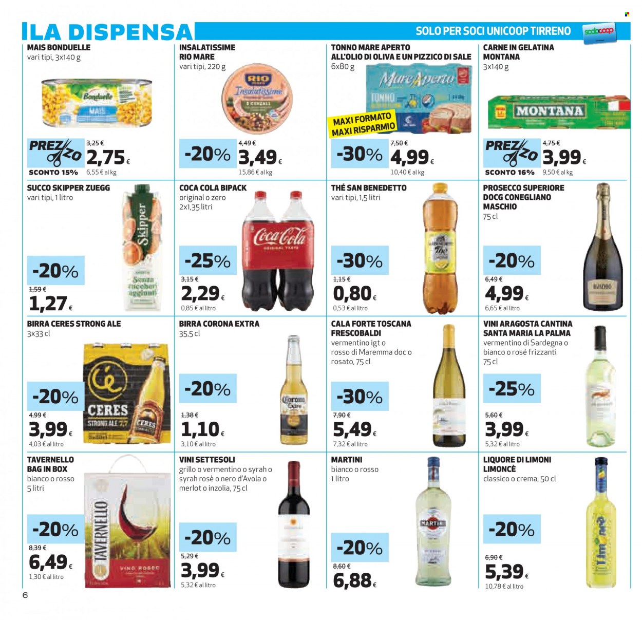 Volantino Coop - 25/8/2022 - 7/9/2022. Pagina 6