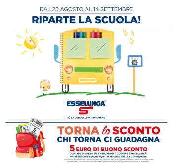 Volantino Esselunga - 25/8/2022 - 14/9/2022.