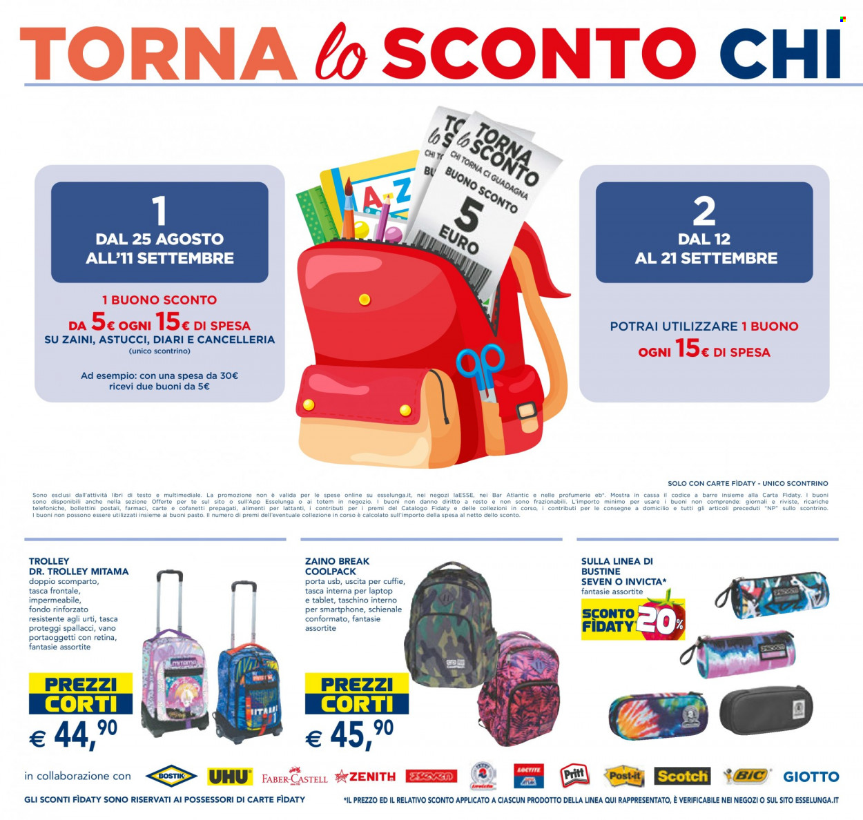 Volantino Esselunga - 25/8/2022 - 14/9/2022. Pagina 2