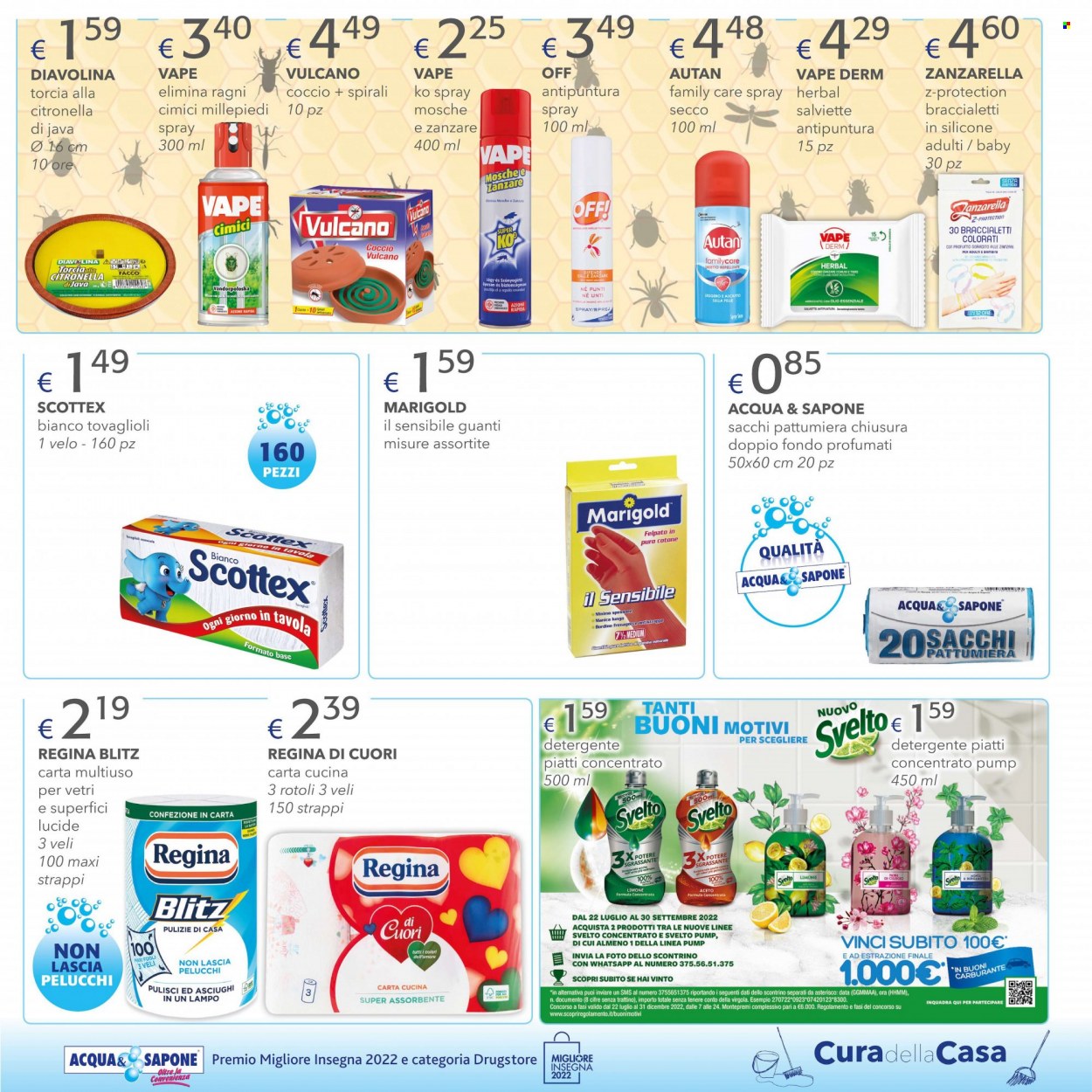 Volantino Acqua & Sapone - 31/8/2022 - 18/9/2022. Pagina 7
