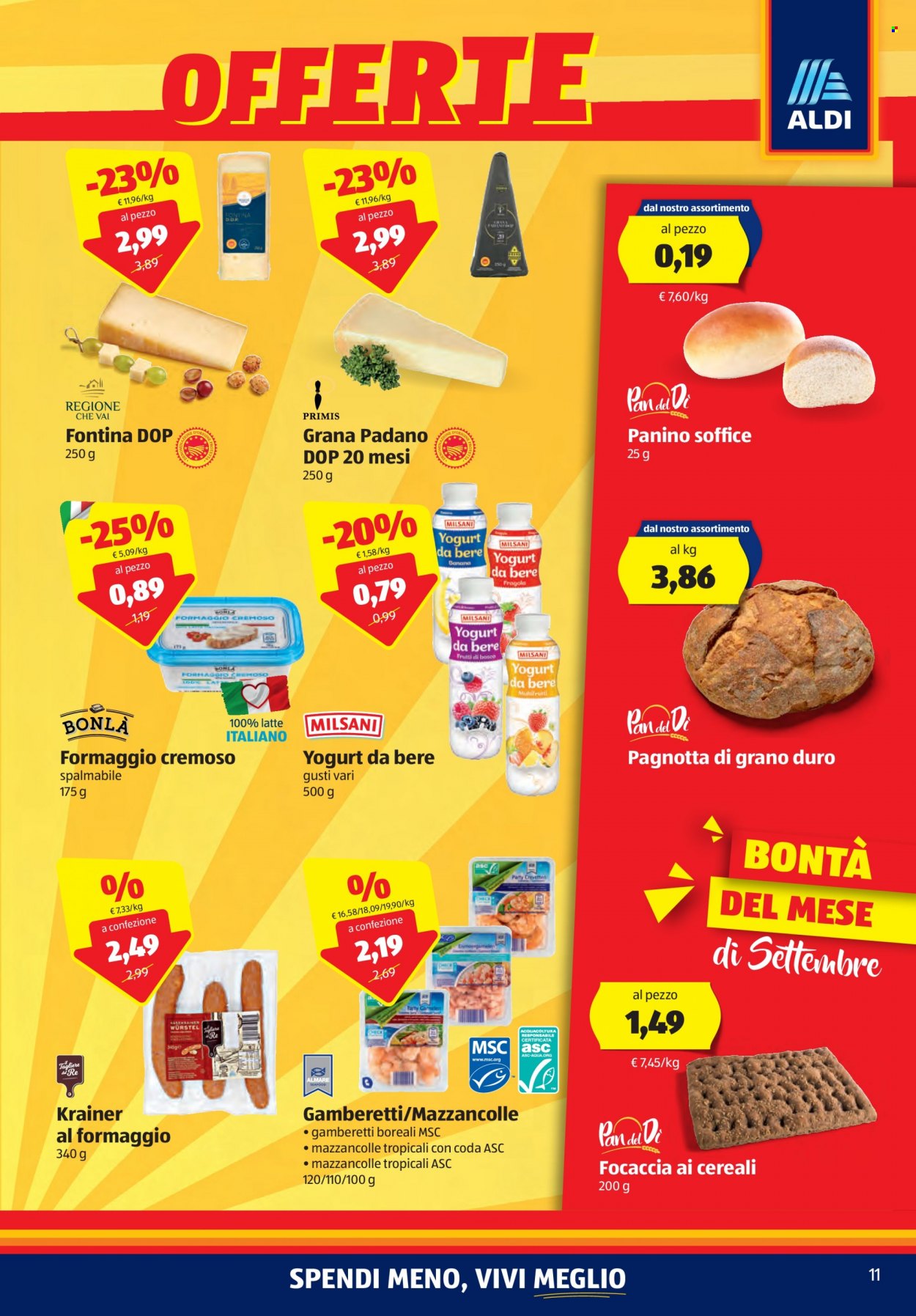 Volantino Aldi - 5/9/2022 - 11/9/2022. Pagina 11