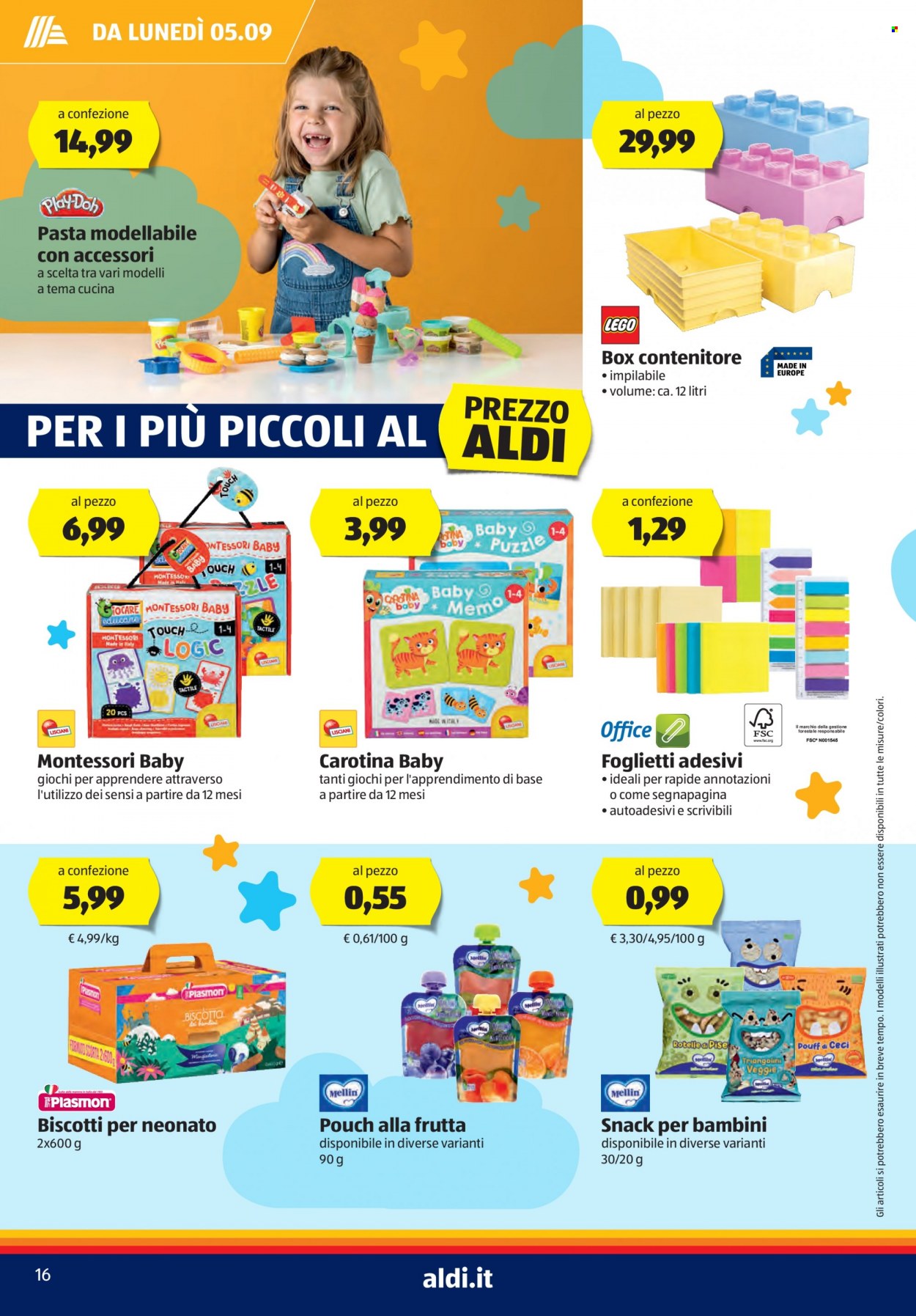 Volantino Aldi - 5/9/2022 - 11/9/2022. Pagina 16
