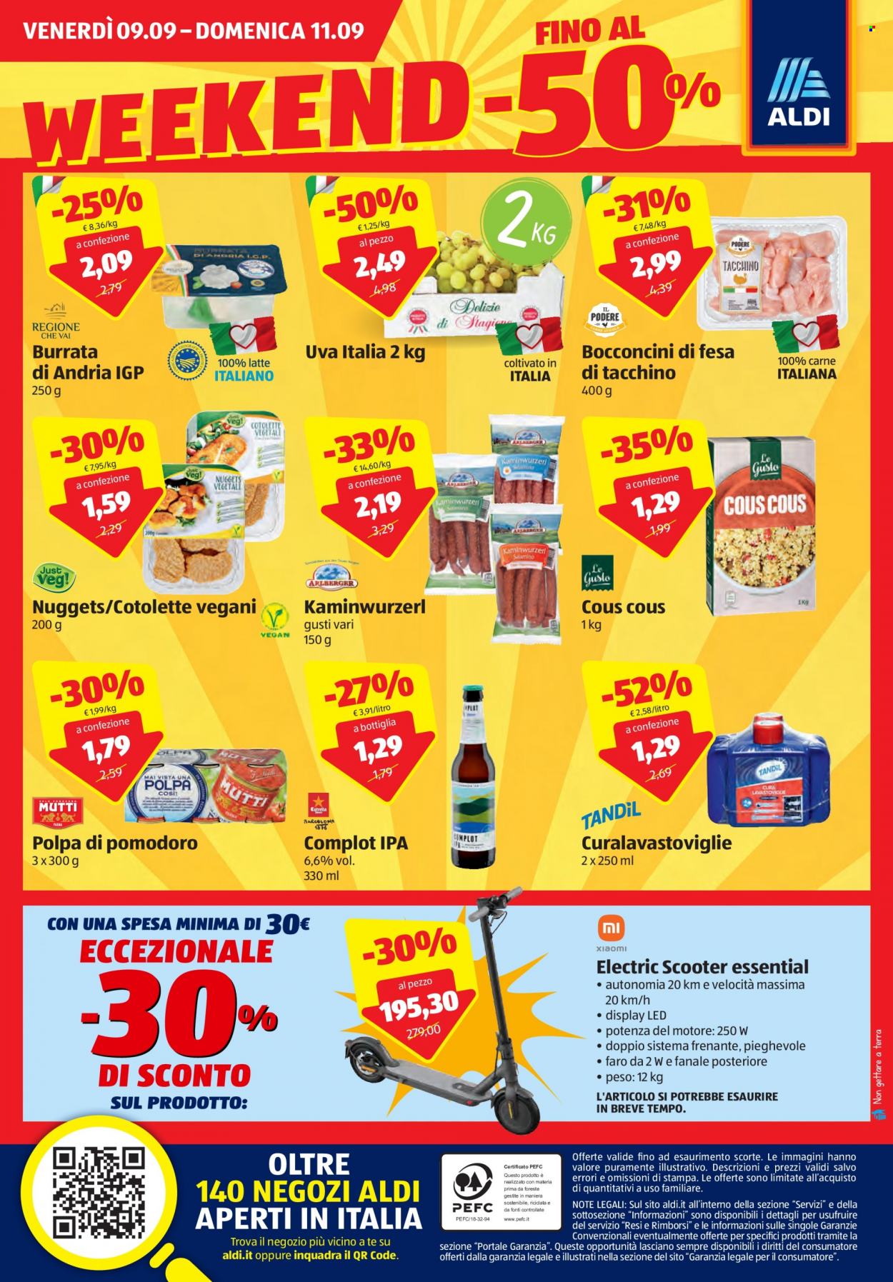 Volantino Aldi - 5/9/2022 - 11/9/2022. Pagina 24