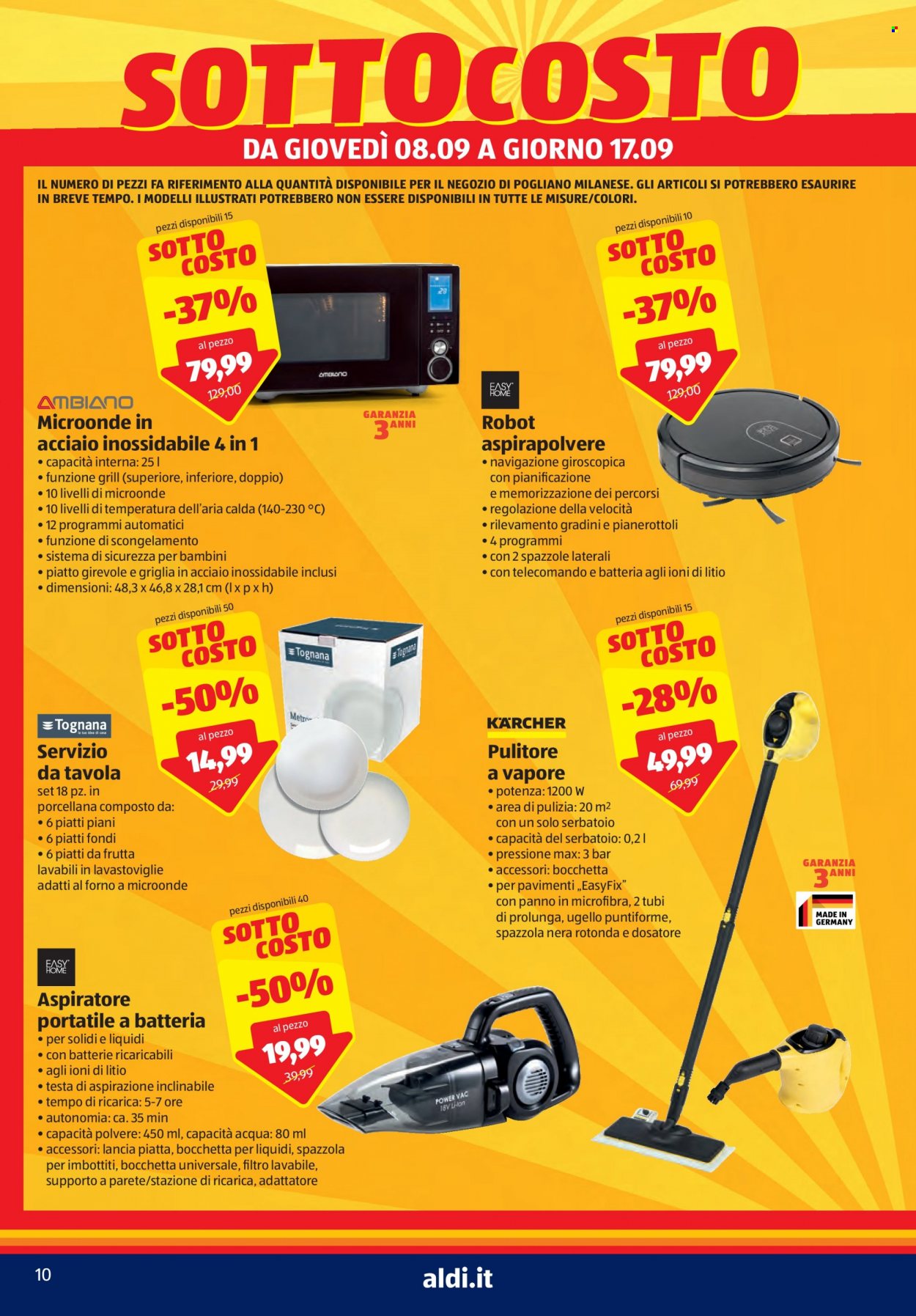 Volantino Aldi - 8/9/2022 - 11/9/2022. Pagina 10