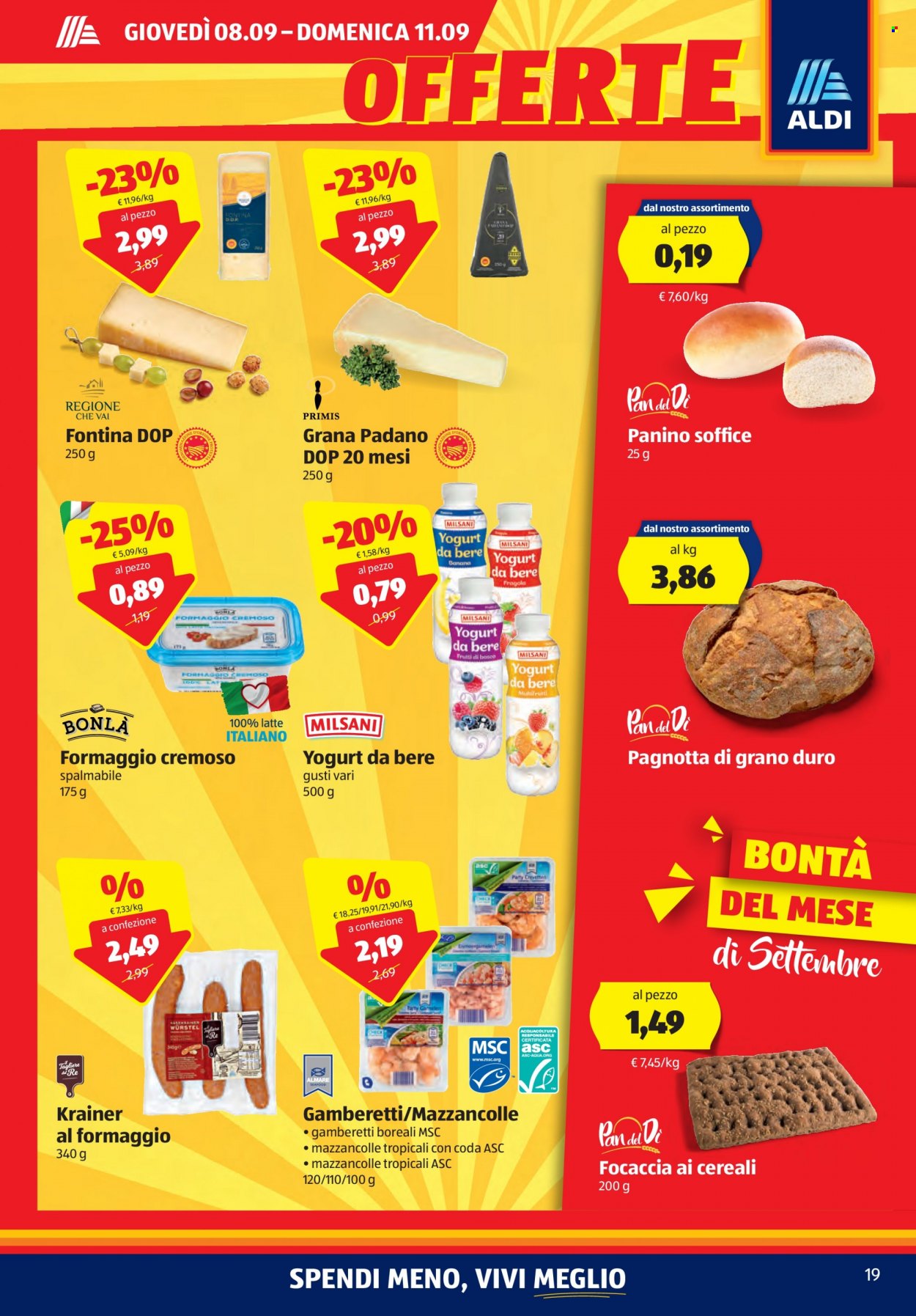 Volantino Aldi - 8/9/2022 - 11/9/2022. Pagina 19