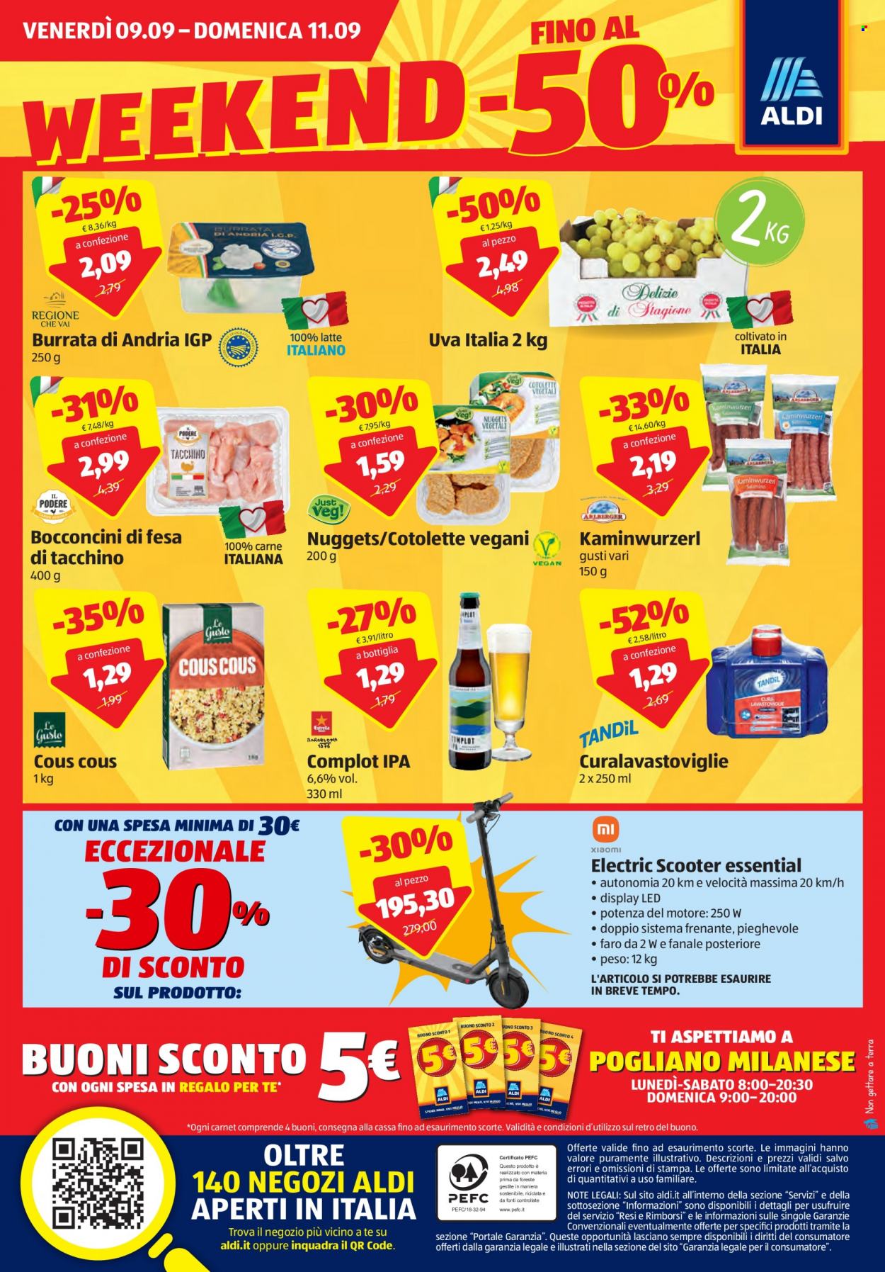 Volantino Aldi - 8/9/2022 - 11/9/2022. Pagina 28