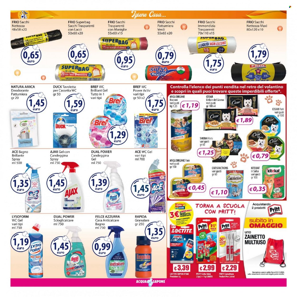 Volantino Acqua & Sapone - 29/8/2022 - 11/9/2022. Pagina 17