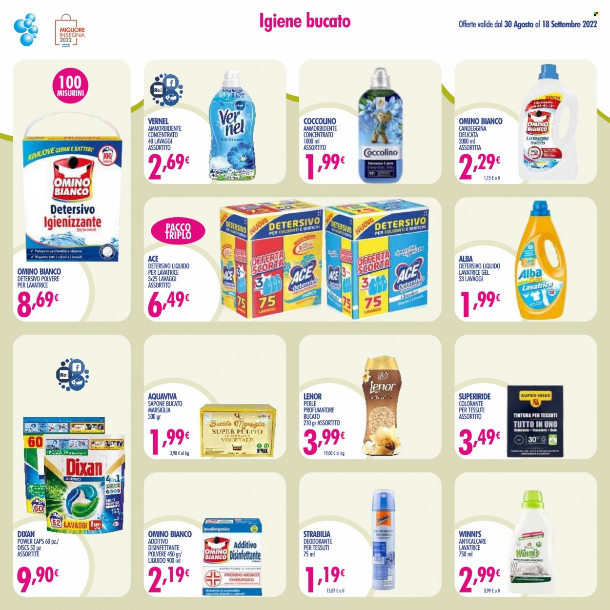 Volantino Acqua & Sapone - 30/8/2022 - 18/9/2022. Pagina 10