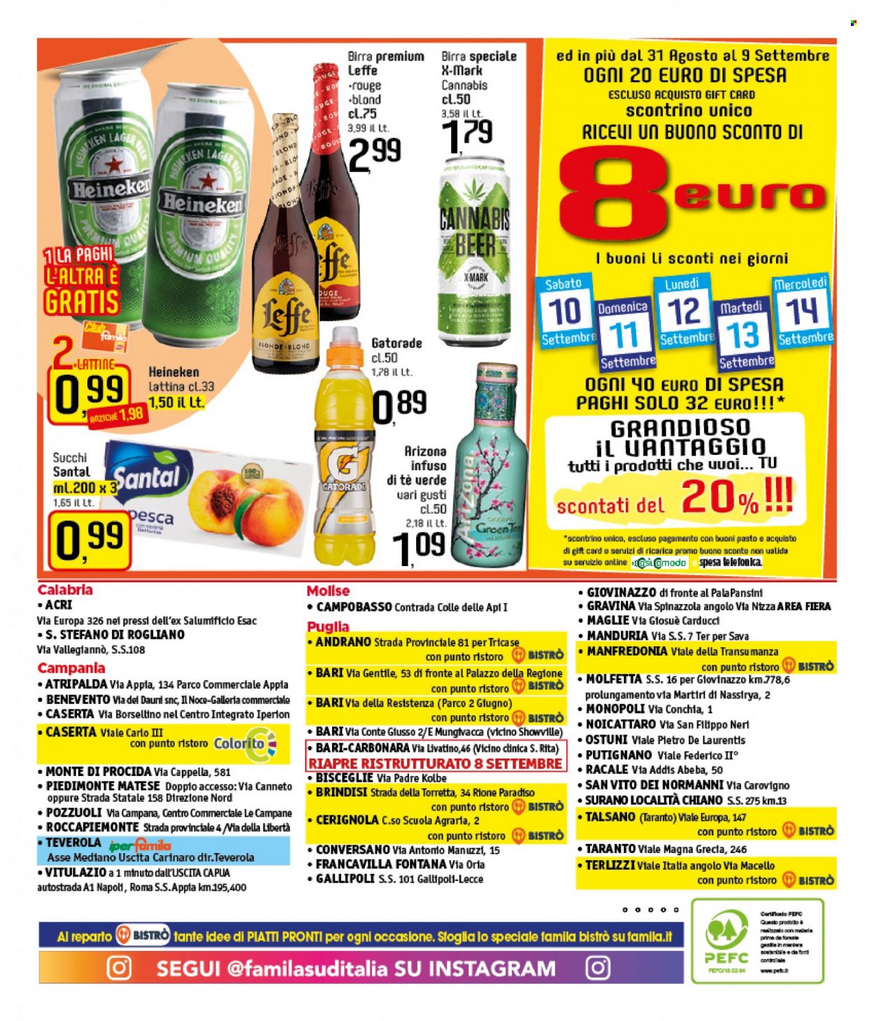 Volantino Famila - 31/8/2022 - 9/9/2022. Pagina 16
