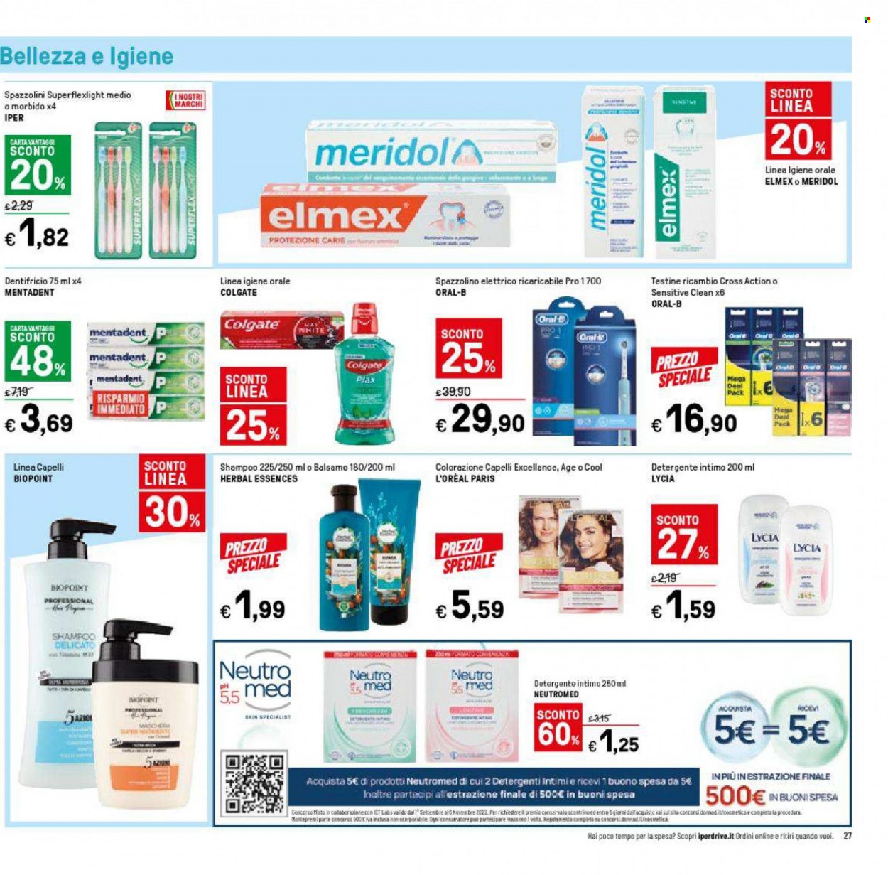 Volantino Iper, La grande i - 1/9/2022 - 10/9/2022. Pagina 27