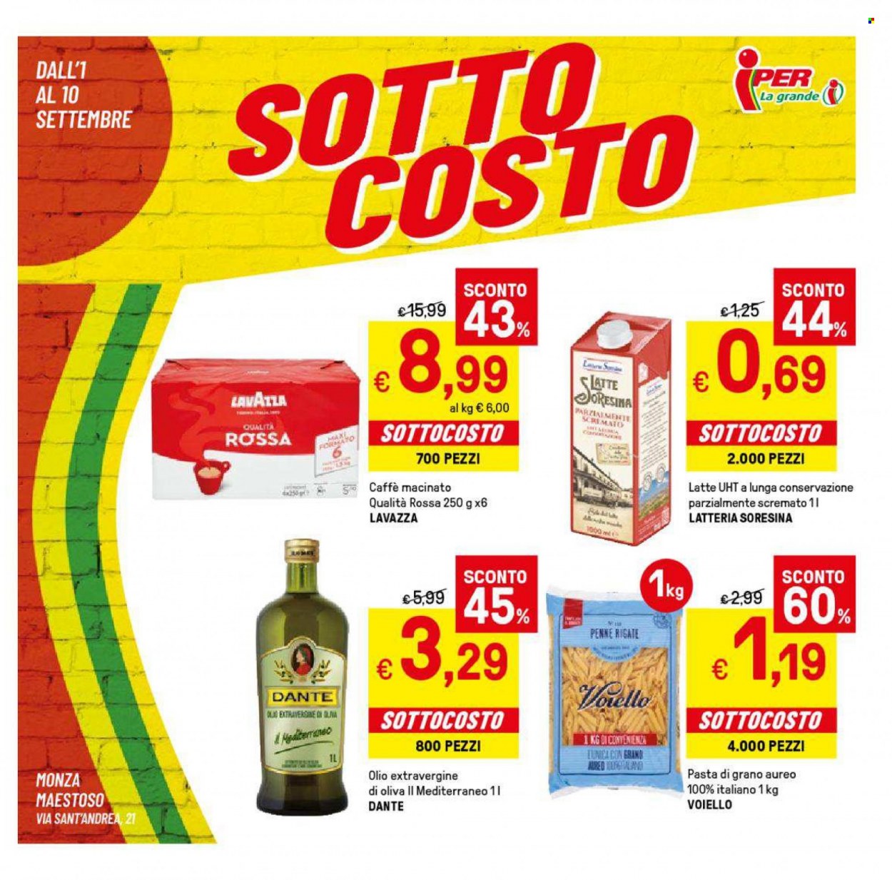 Volantino Iper, La grande i - 1/9/2022 - 10/9/2022. Pagina 1