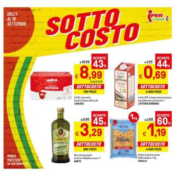 Volantino Iper, La grande i - 1/9/2022 - 10/9/2022.