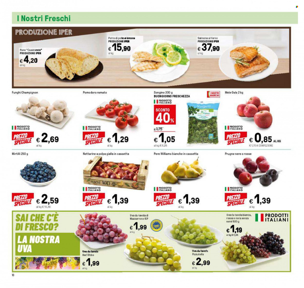 Volantino Iper, La grande i - 1/9/2022 - 10/9/2022. Pagina 10