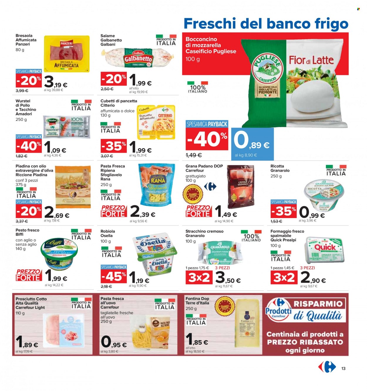Volantino Carrefour - 2/9/2022 - 11/9/2022. Pagina 13