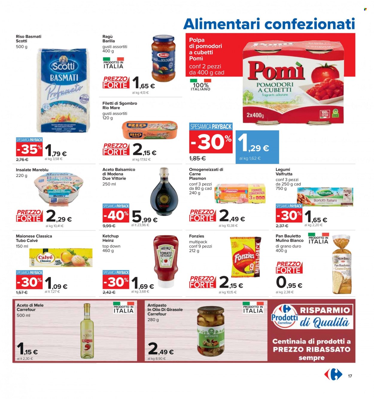Volantino Carrefour - 2/9/2022 - 11/9/2022. Pagina 17
