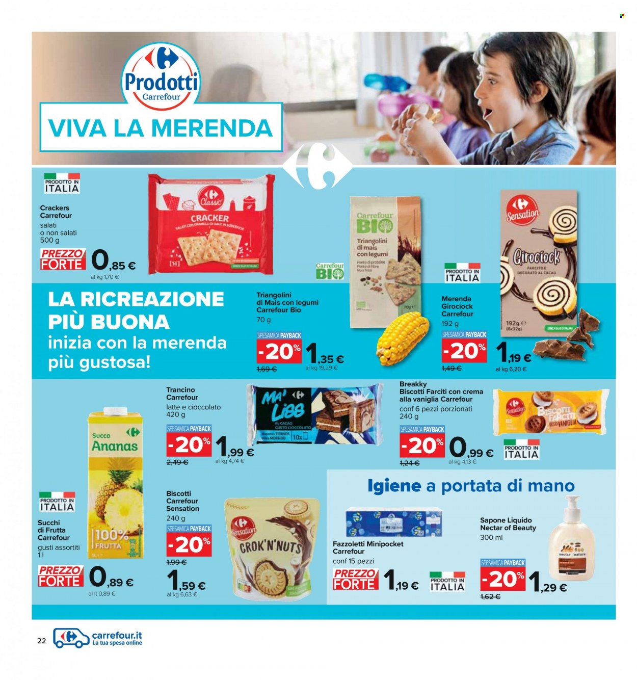Volantino Carrefour - 2/9/2022 - 11/9/2022. Pagina 22