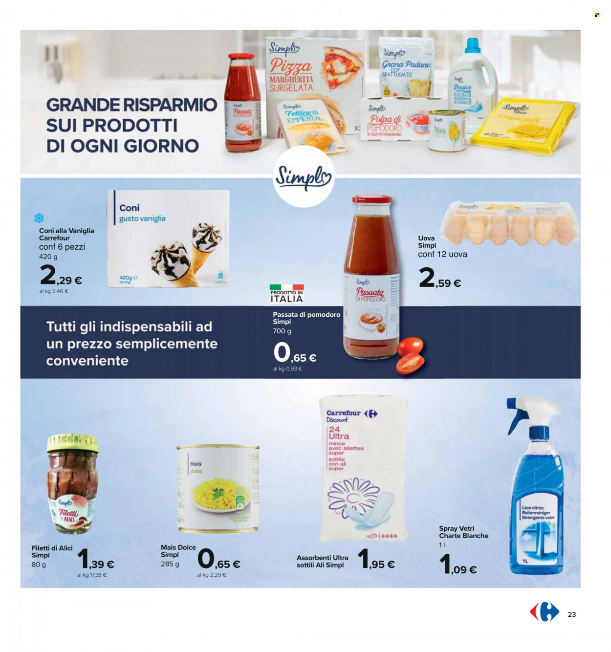 Volantino Carrefour - 2/9/2022 - 11/9/2022. Pagina 23