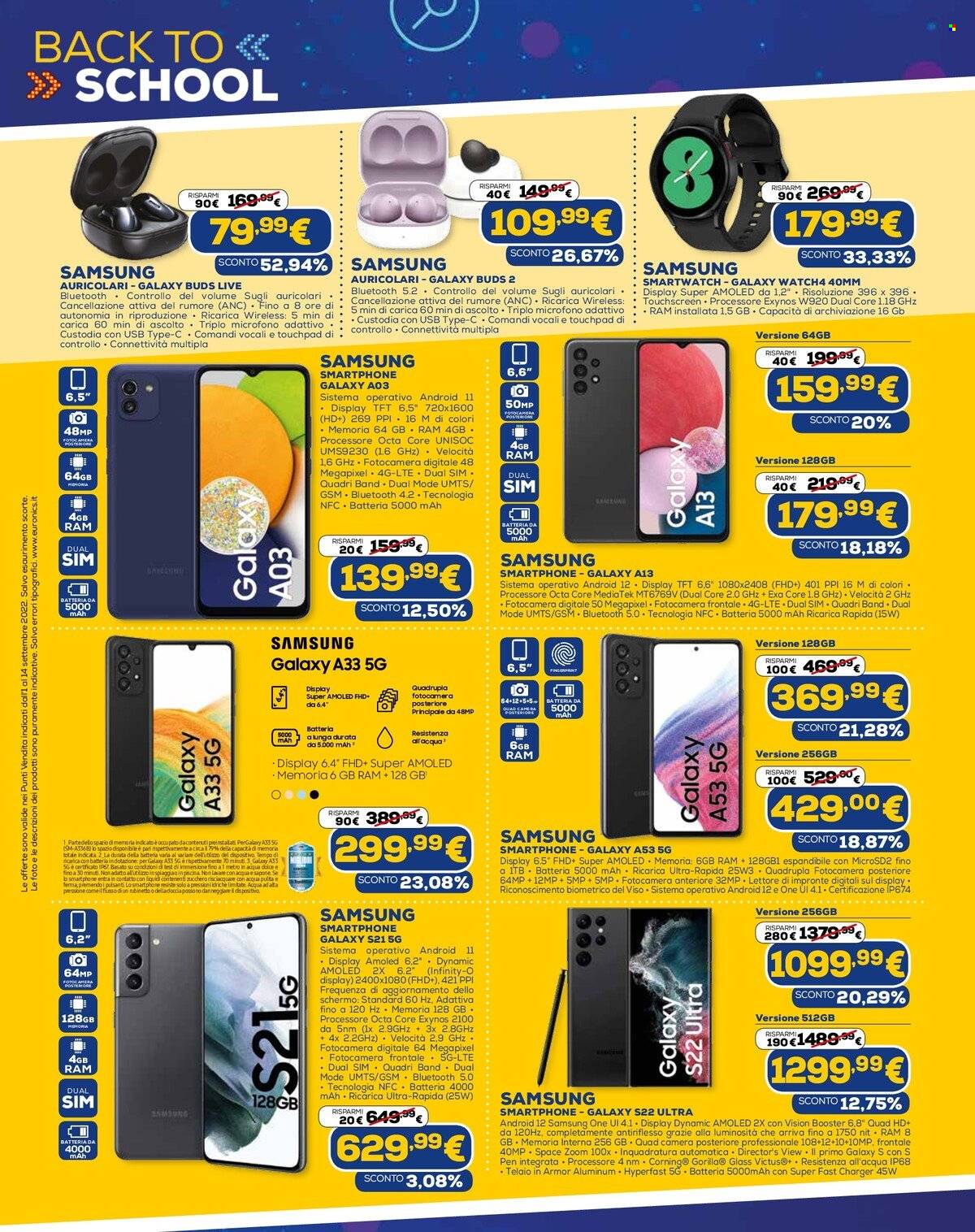Volantino Euronics - 1/9/2022 - 14/9/2022. Pagina 18