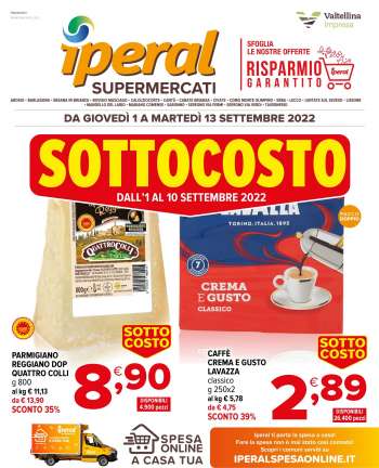 Volantino Iperal - 1/9/2022 - 10/9/2022.