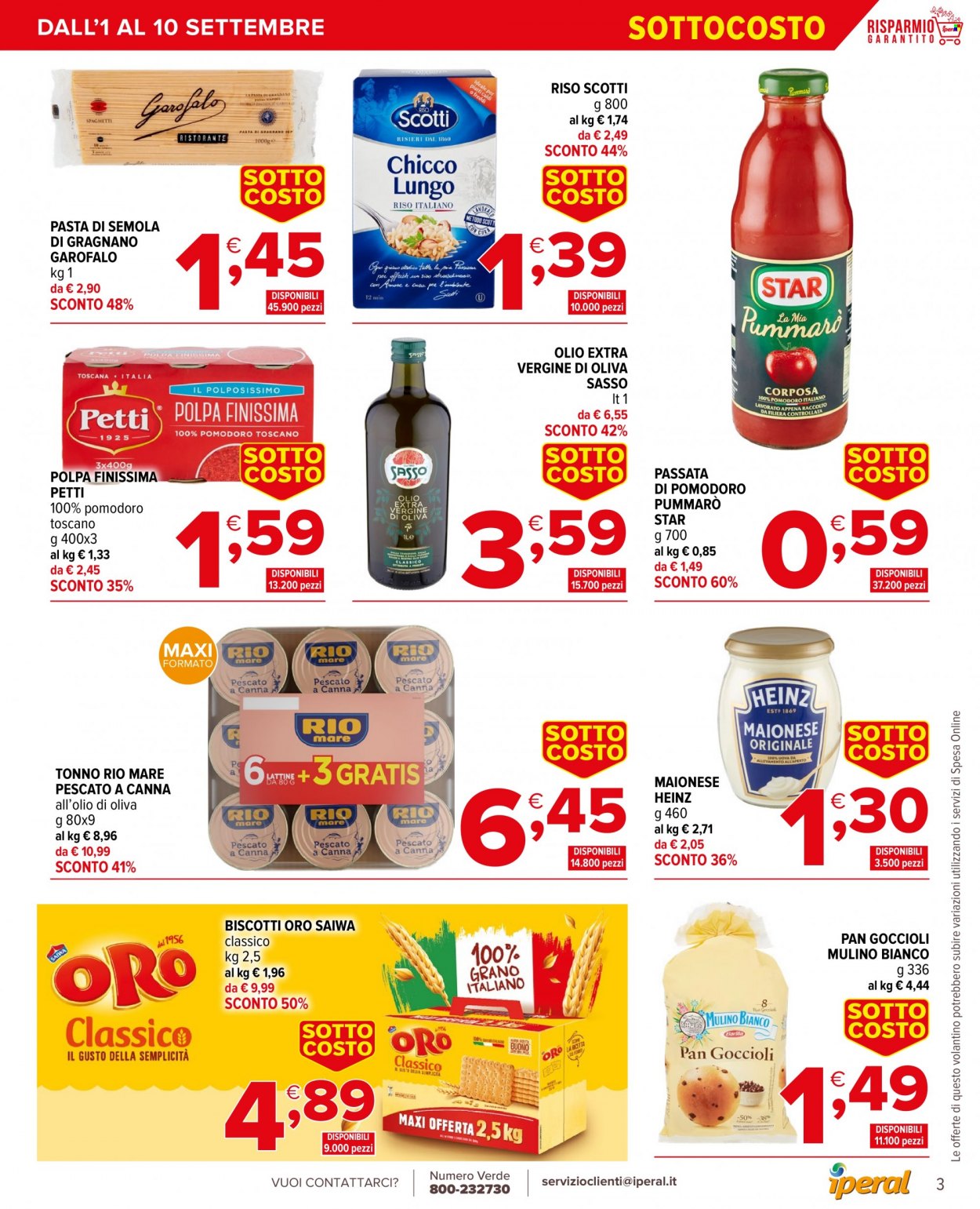 Volantino Iperal - 1/9/2022 - 13/9/2022. Pagina 3