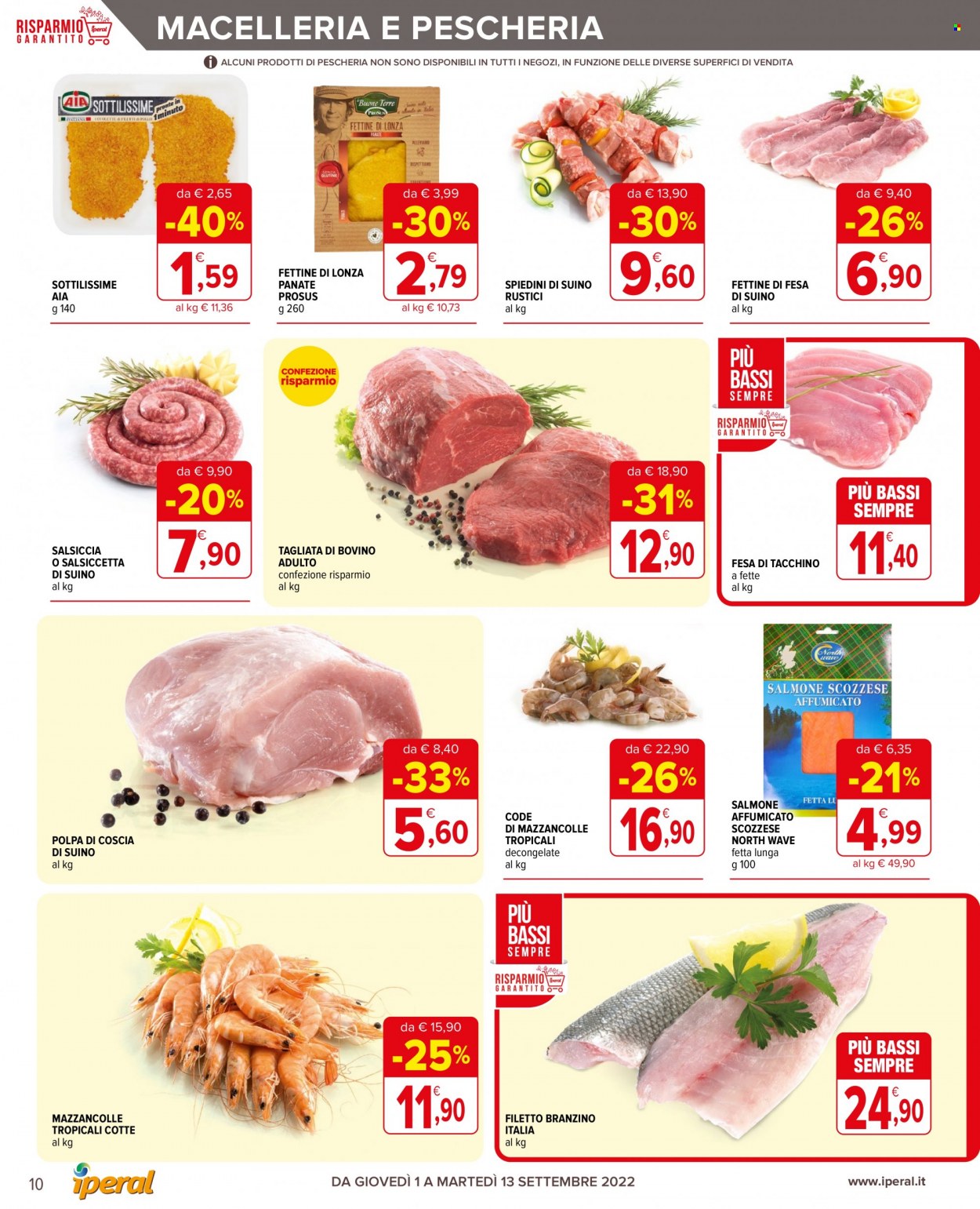 Volantino Iperal - 1/9/2022 - 13/9/2022. Pagina 10