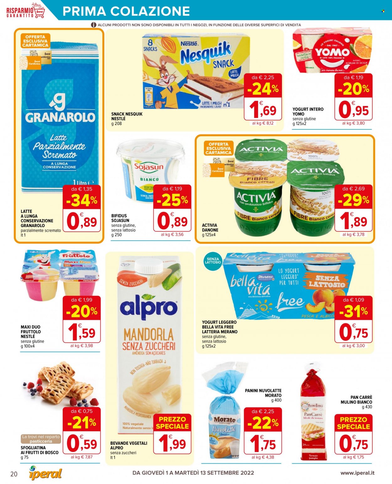 Volantino Iperal - 1/9/2022 - 13/9/2022. Pagina 20