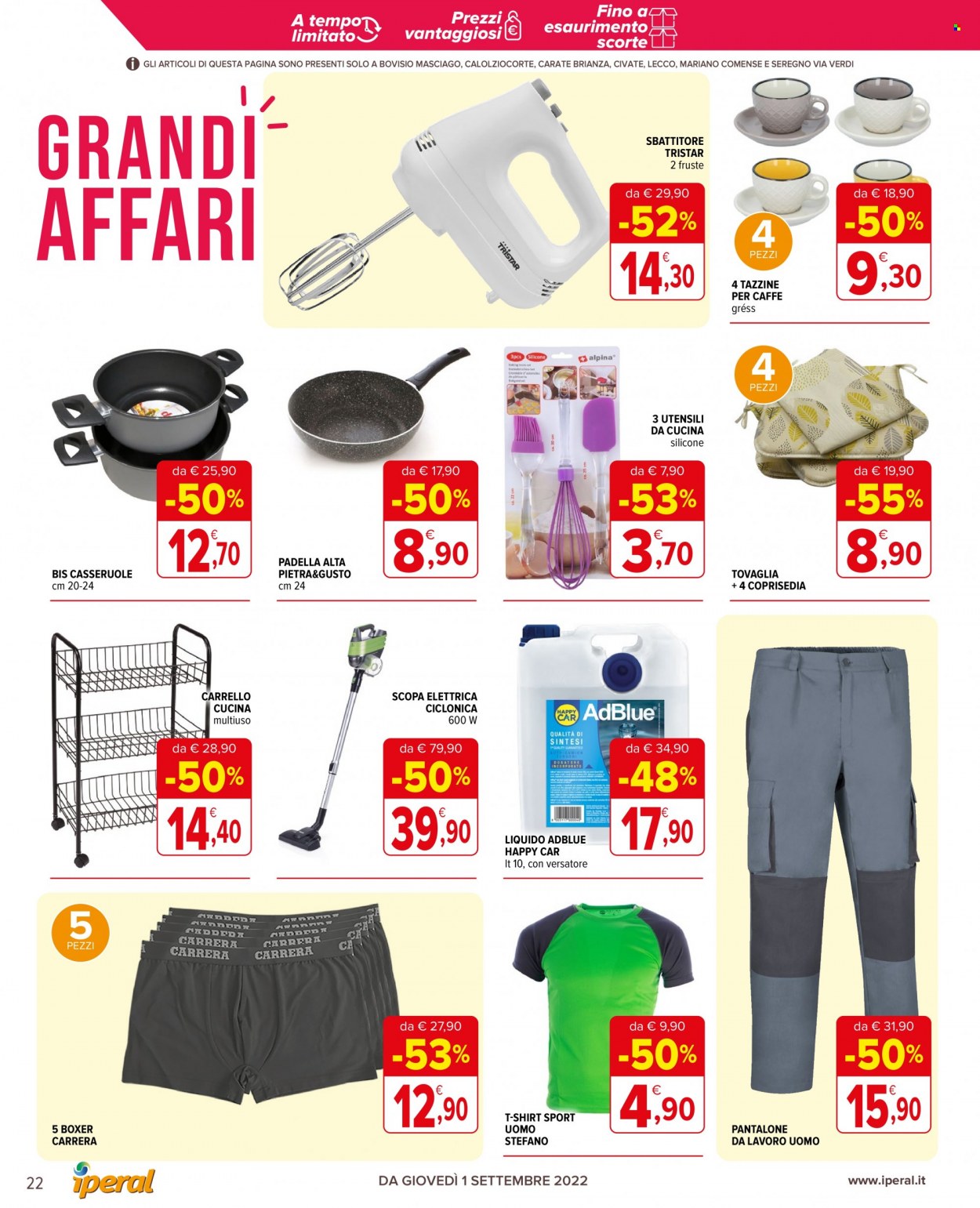Volantino Iperal - 1/9/2022 - 13/9/2022. Pagina 22