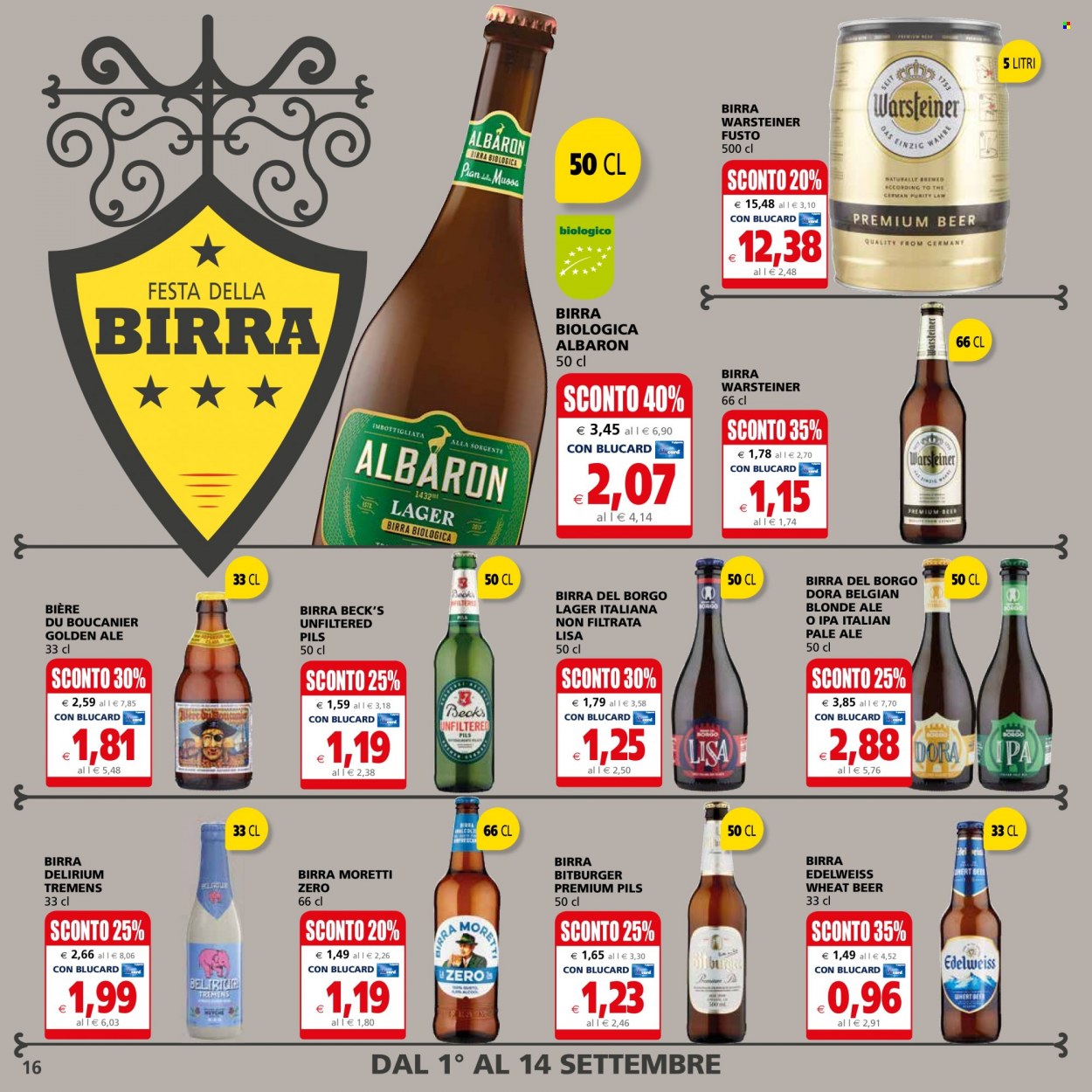 Volantino Il Gigante - 1/9/2022 - 14/9/2022. Pagina 16